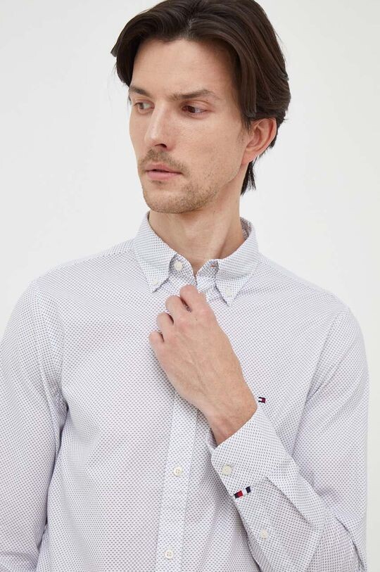 

Хлопковая рубашка Tommy Hilfiger, белый