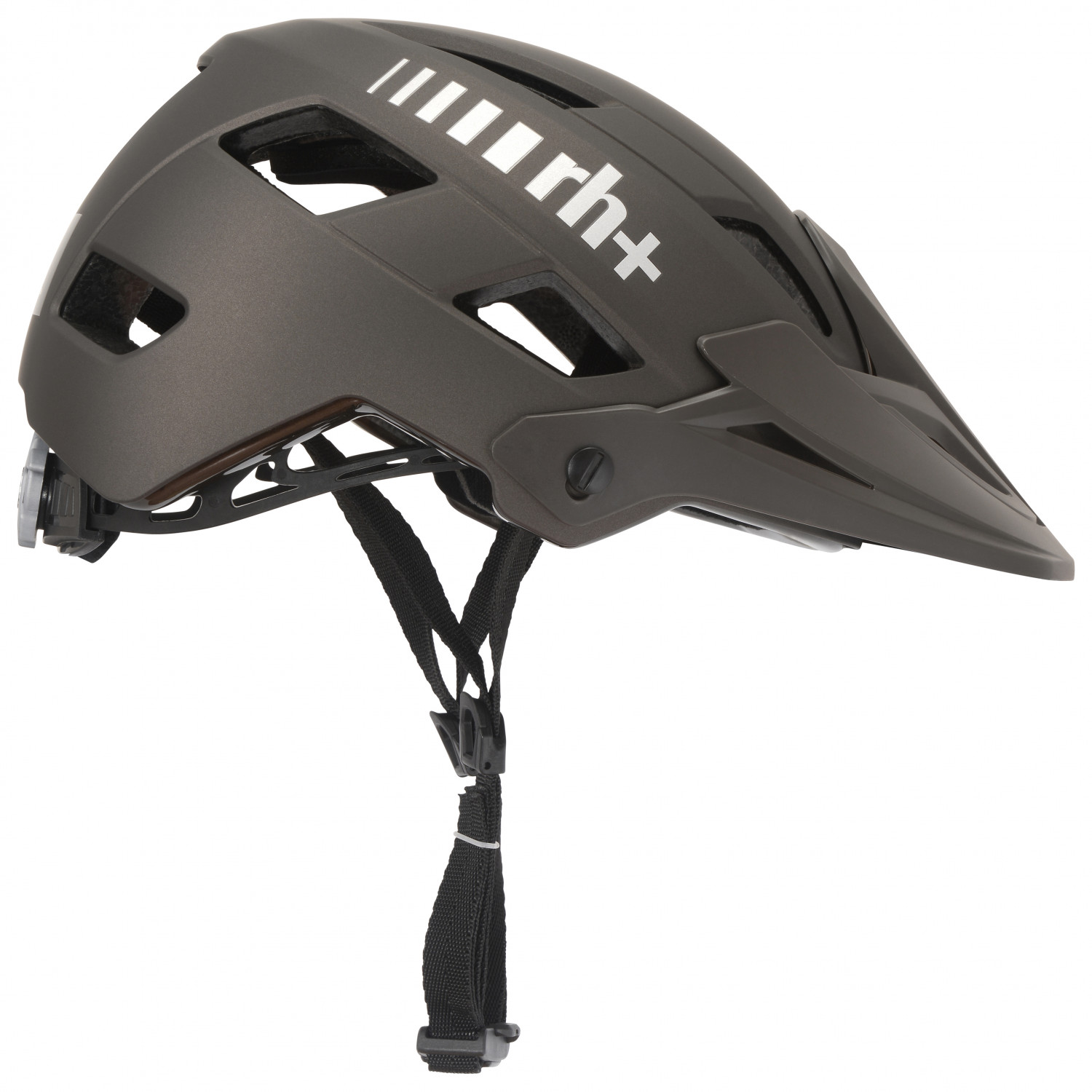 Велосипедный шлем Rh+ Bike Helm 3In1 All Track, цвет Matt Espresso Metal кулон rh с красным агатом греческий