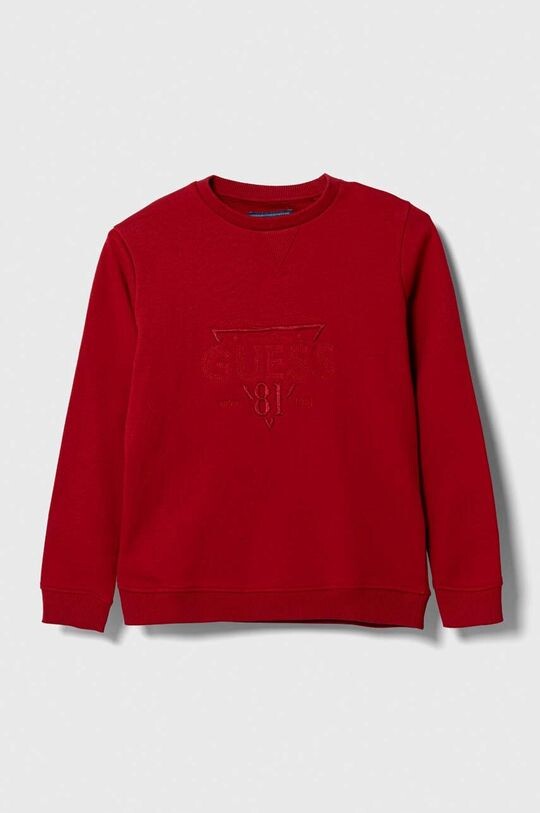 

Guess Детская хлопковая толстовка, красный