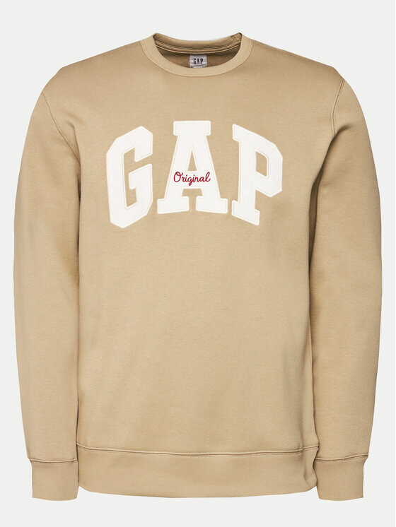 

Толстовка обычного кроя Gap, бежевый