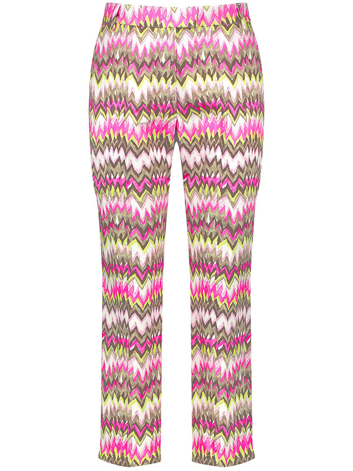 

Брюки Gerry Weber Chino, цвет Grün/Pink