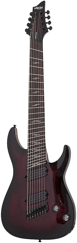 

Электрогитара Schecter Omen Elite-8 Multiscale Black Cherry Burst