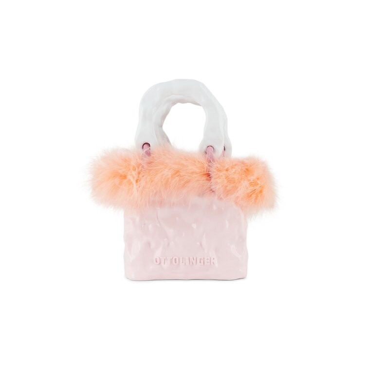 

Сумка через плечо Ottolinger Signature Ceramic Bag Fluff, розовый