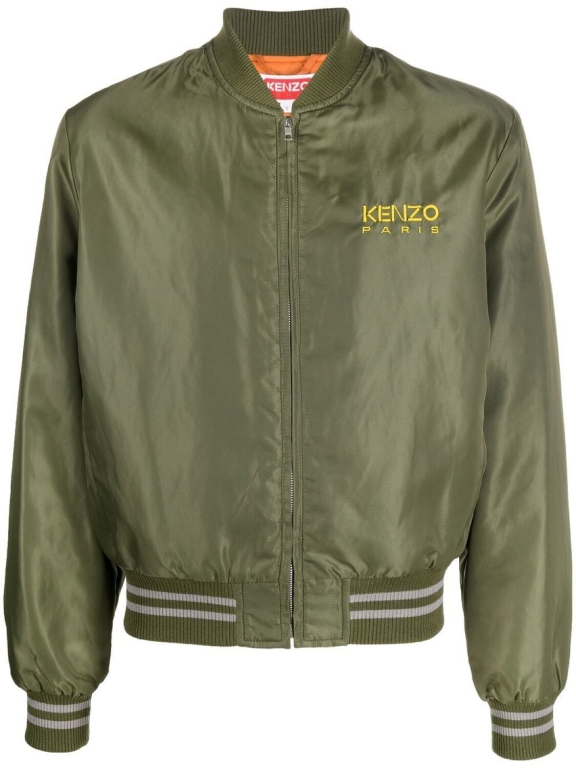 

Kenzo бомбер с вышитым логотипом, зеленый