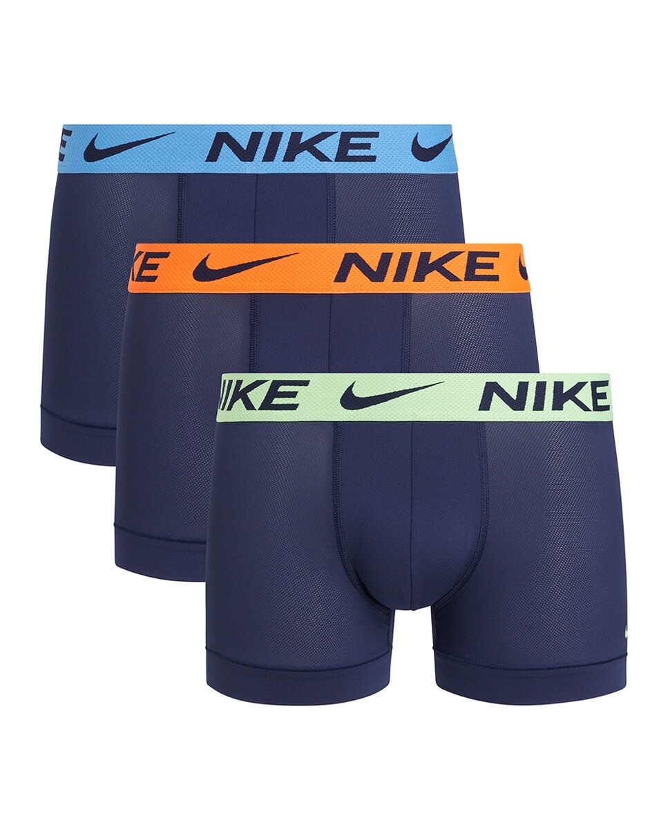 

Комплект из 3 трусов с эластичной резинкой на талии Nike, синий