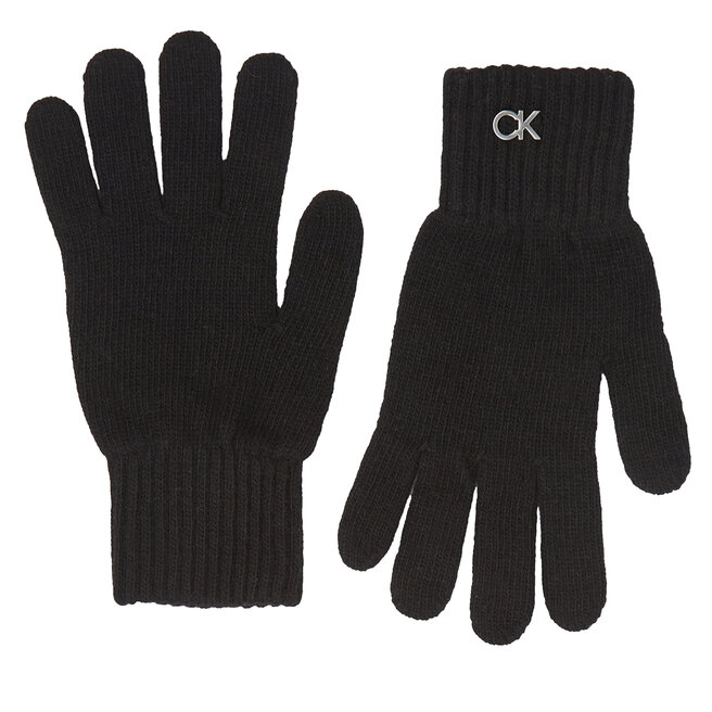 

Перчатки Calvin Klein Re-LockKnit Gloves, черный