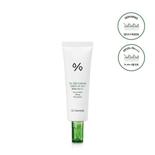 

Солнцезащитный крем, 50 мл Dr.Ceuracle, Tea Tree Purifine Green Up Sun