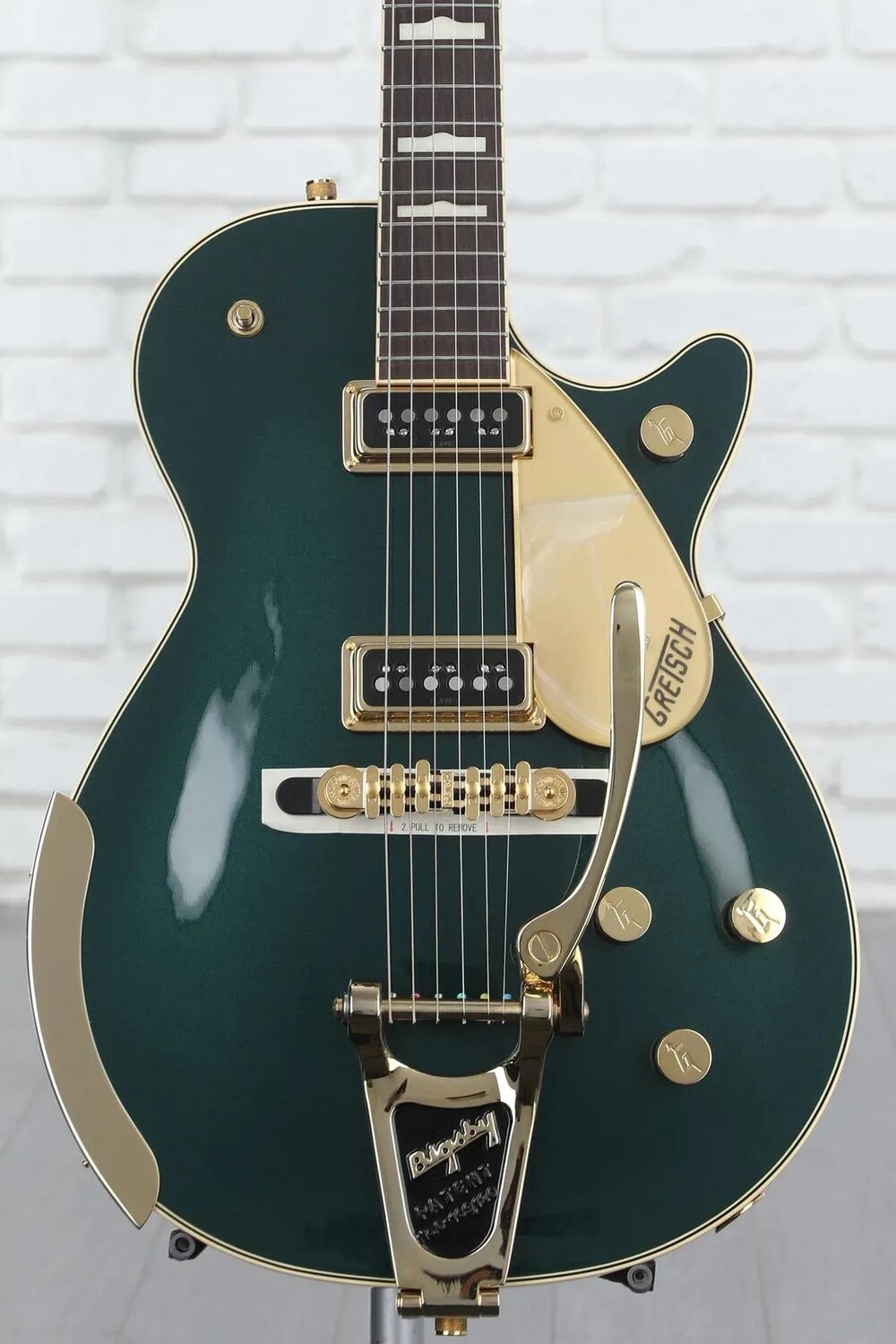 

Gretsch G6128T-57 Vintage Select Edition '57 Duo Jet - Зеленый Кадиллак