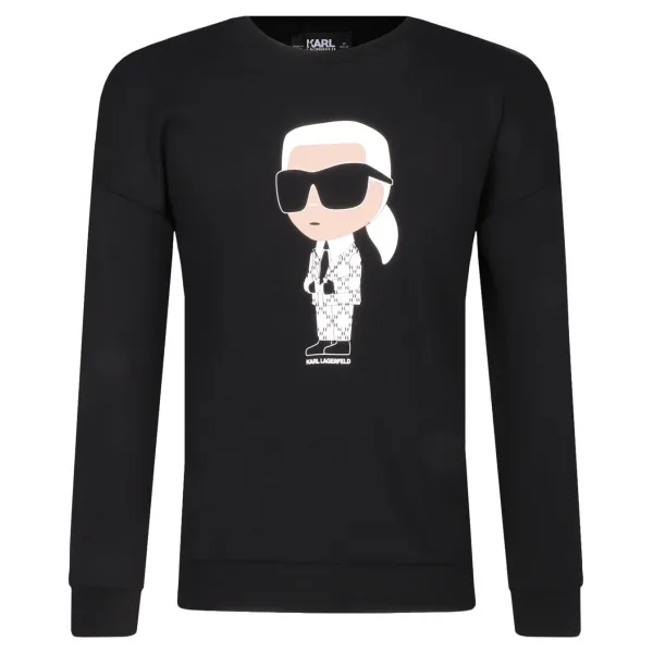 

Толстовка обычного кроя Karl Lagerfeld, черный