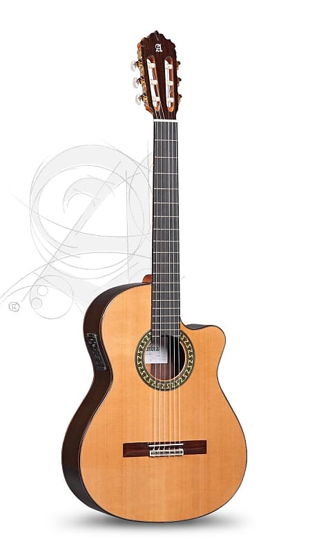 цена Акустическая гитара Alhambra 5P-CW Rosewood Classical with Red Cedar Top