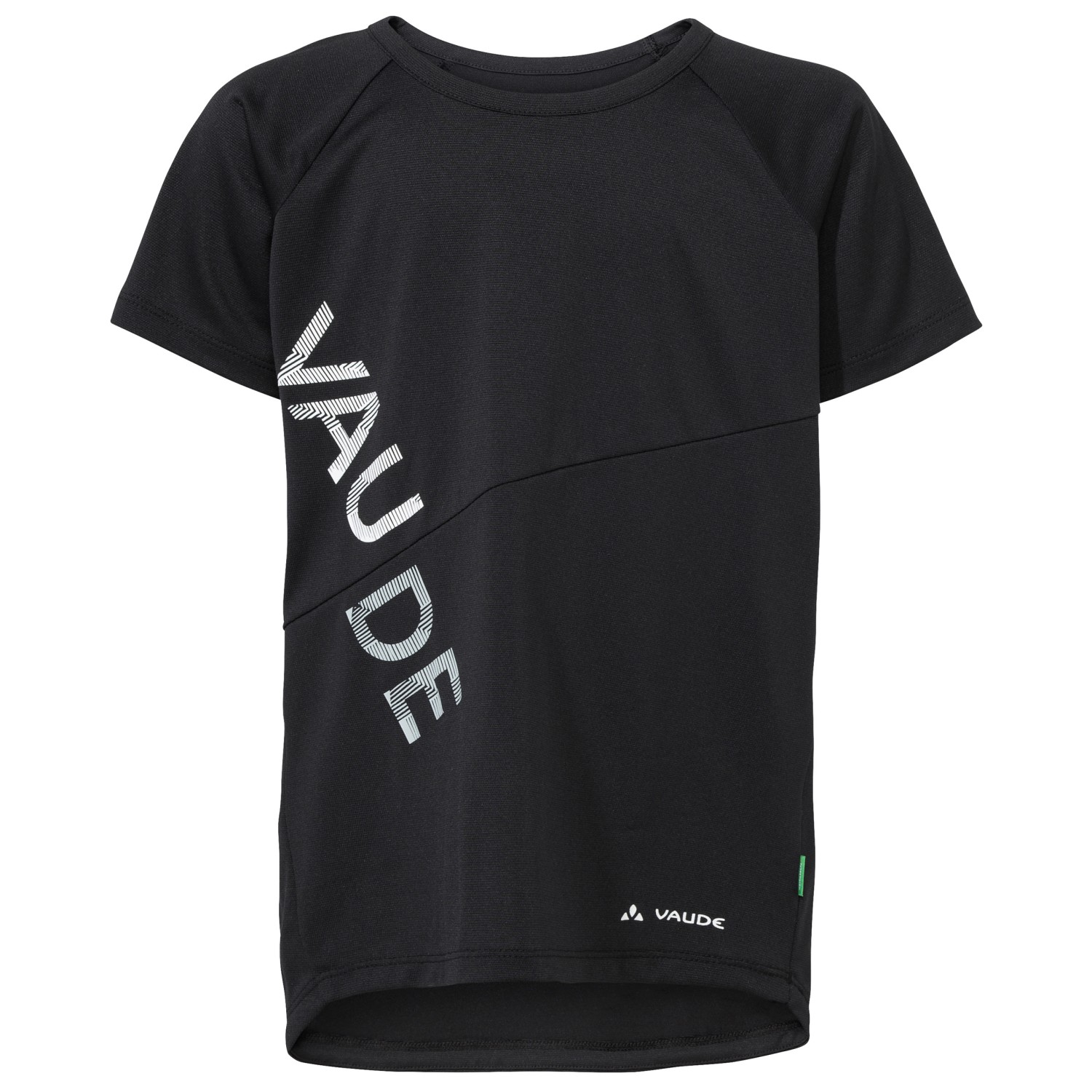 Функциональная рубашка Vaude Kid's Moab T Shirt II, черный велосипедный трикотаж vaude moab l s t shirt vi цвет dark sea uni