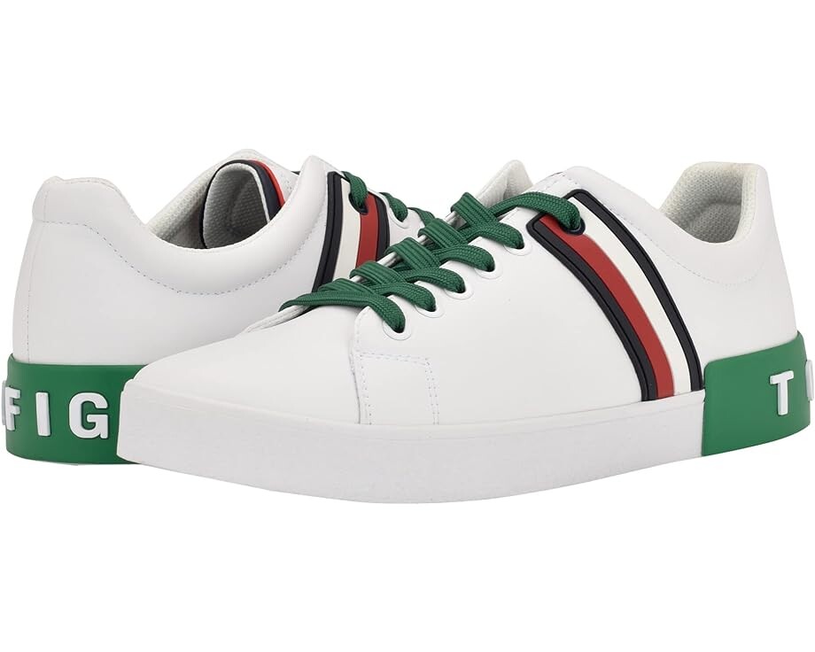 

Кроссовки Tommy Hilfiger Ramus, цвет White/Green Multi