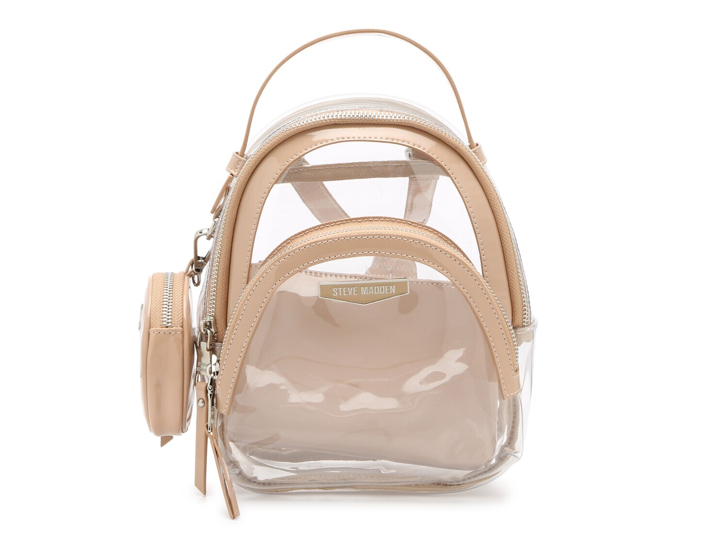 

Рюкзак Steve Madden Bjenn, прозрачный/бежевый