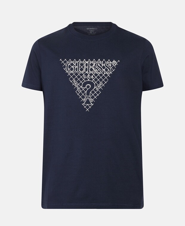 

Футболка Guess, темно-синий