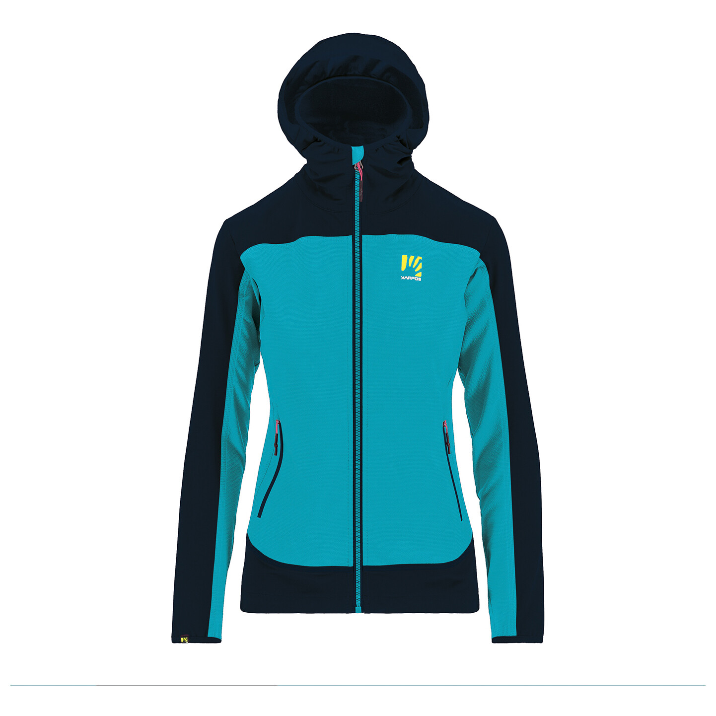 

Куртка из софтшелла Karpos Women's Parete, цвет Blue Atoll/Sky Captain