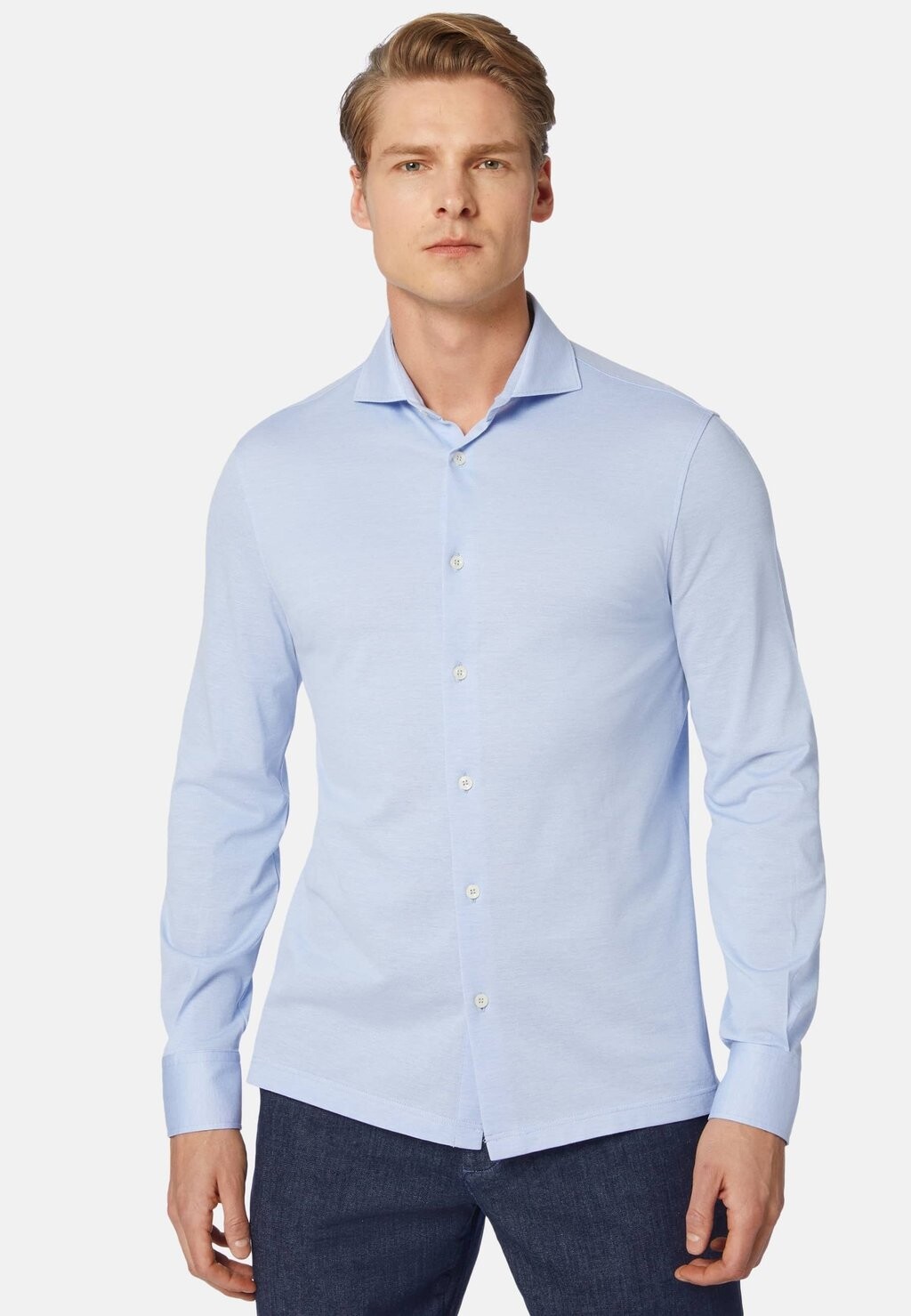 

Рубашка SLIM FIT Boggi Milano, цвет light blu