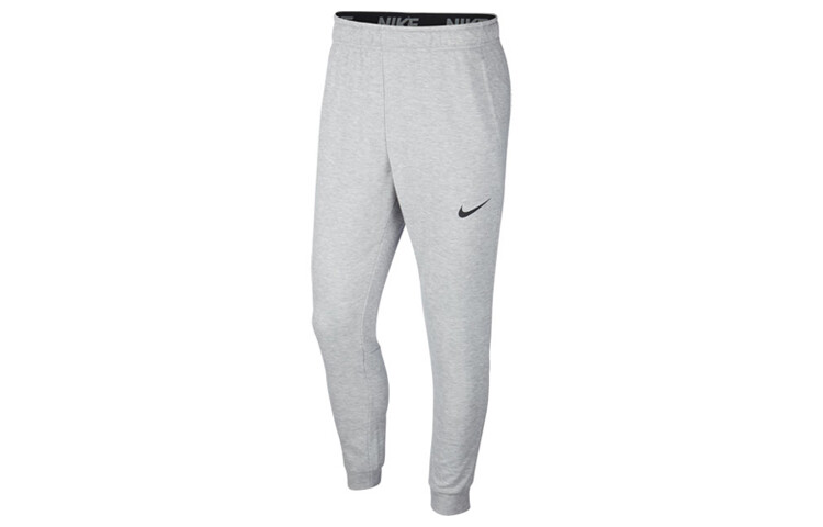 

Трикотажные спортивные штаны мужские серые/белые Nike, серый