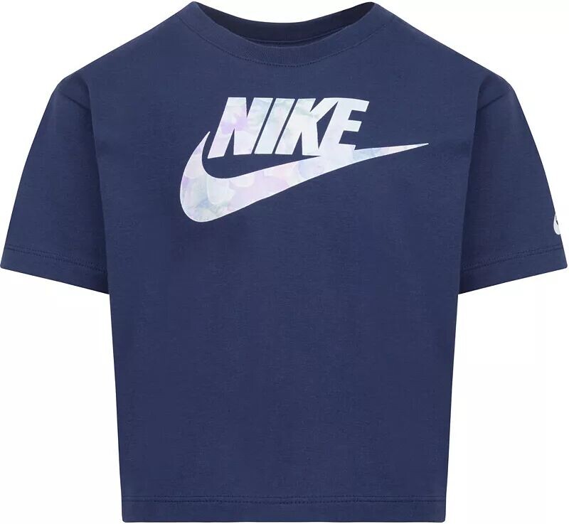 

Свободная футболка Nike для маленьких девочек Sci-Dye
