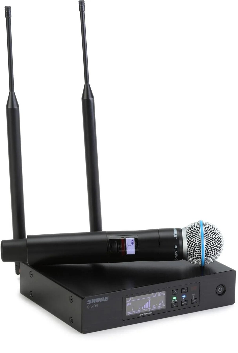 

Цифровая беспроводная портативная микрофонная система Shure QLXD24/B58 — диапазон J50A