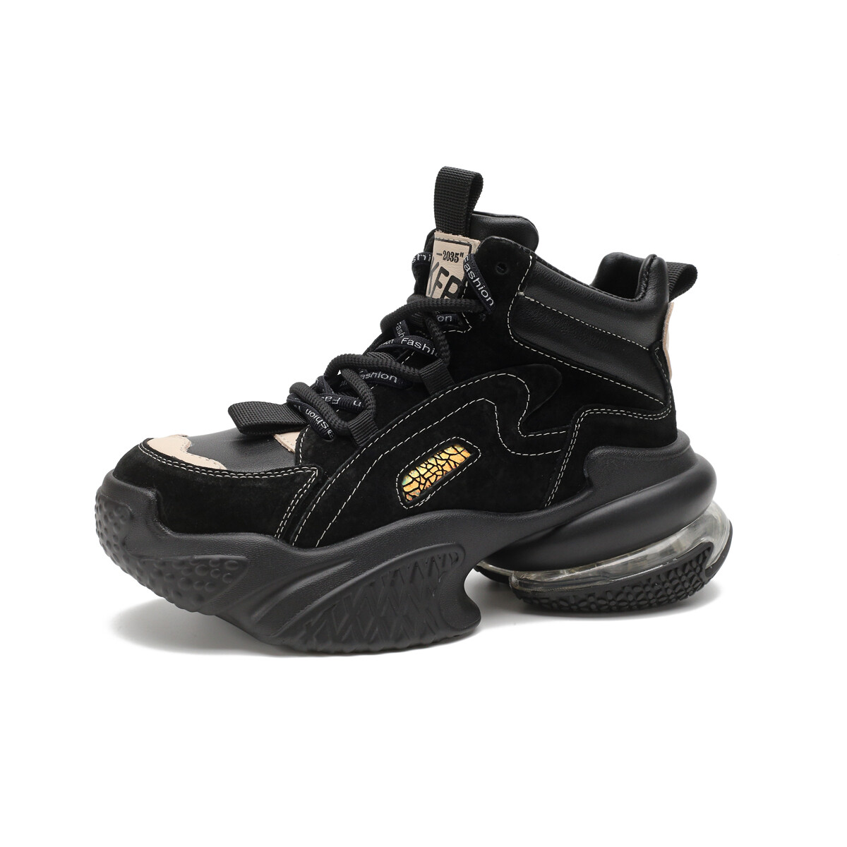 

Кроссовки D:FUSE SCANDINAVIA Chunky Sneakers Women's Mid-top Black, черный