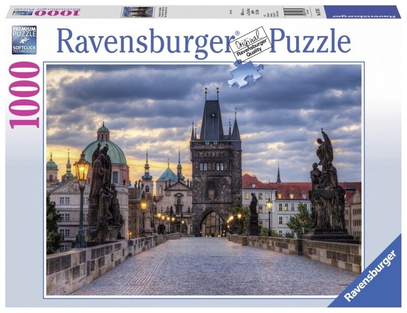 

Ravensburger, пазл, Прогулка по Карлову мосту, 1000 шт.