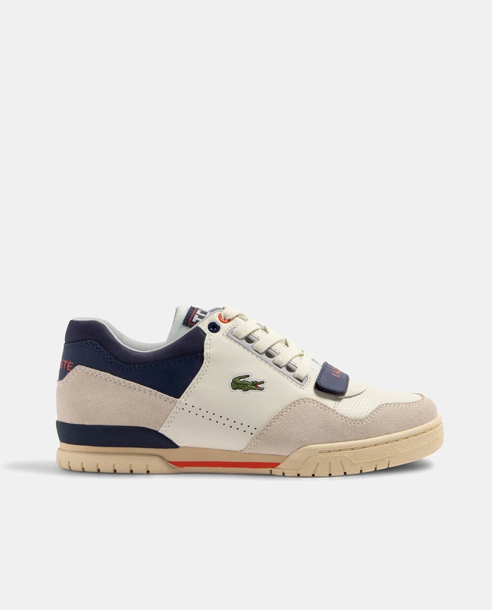 

Мужские кожаные кроссовки Missouri Lacoste, естественный