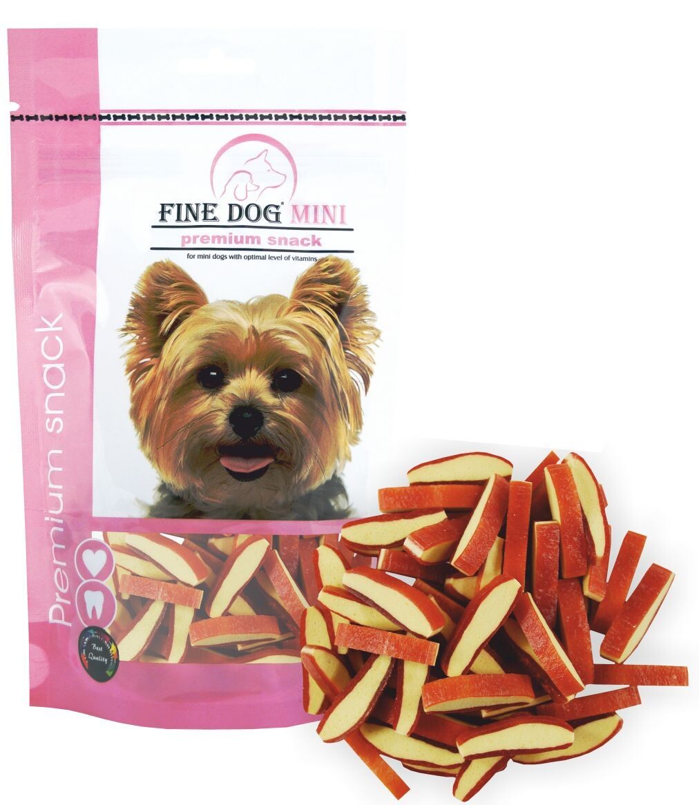

Закуска для собаки Fine Dog Mini Strips Beef, 80 g