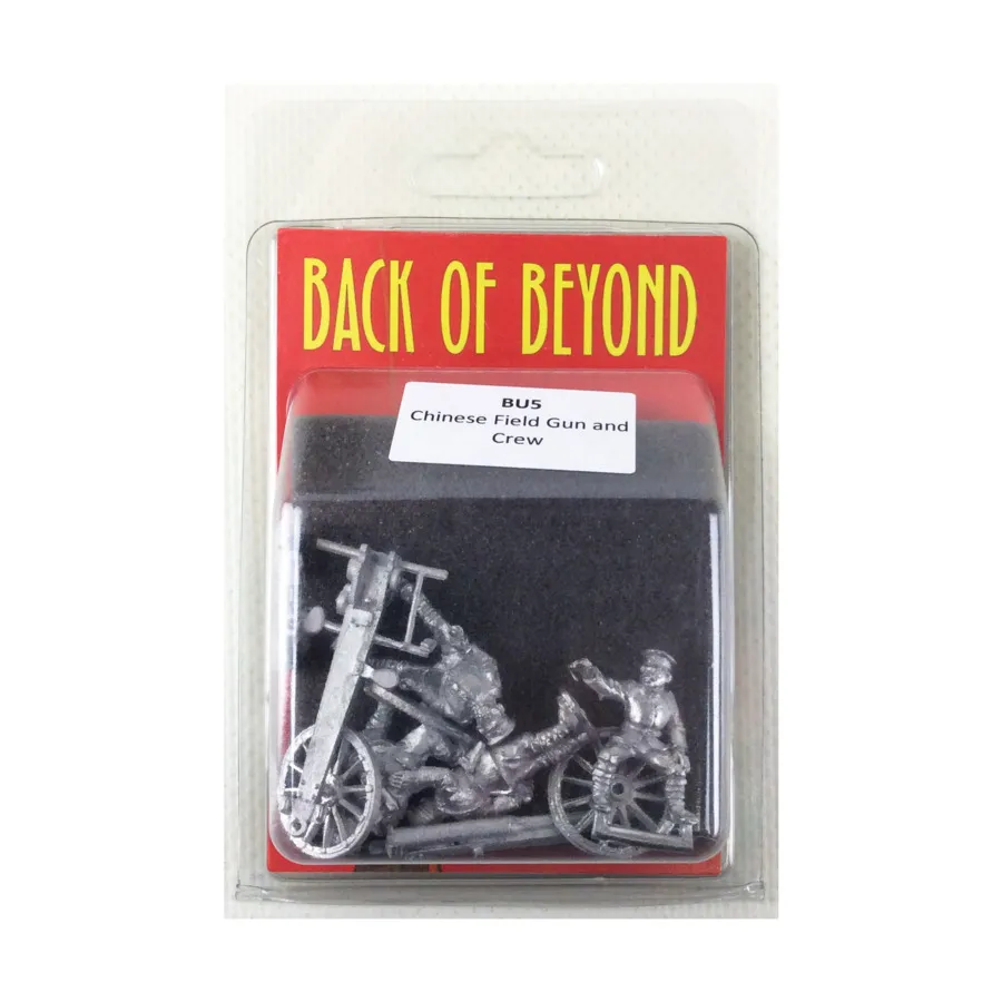 

Китайское полевое орудие и экипаж, Back of Beyond (28mm)