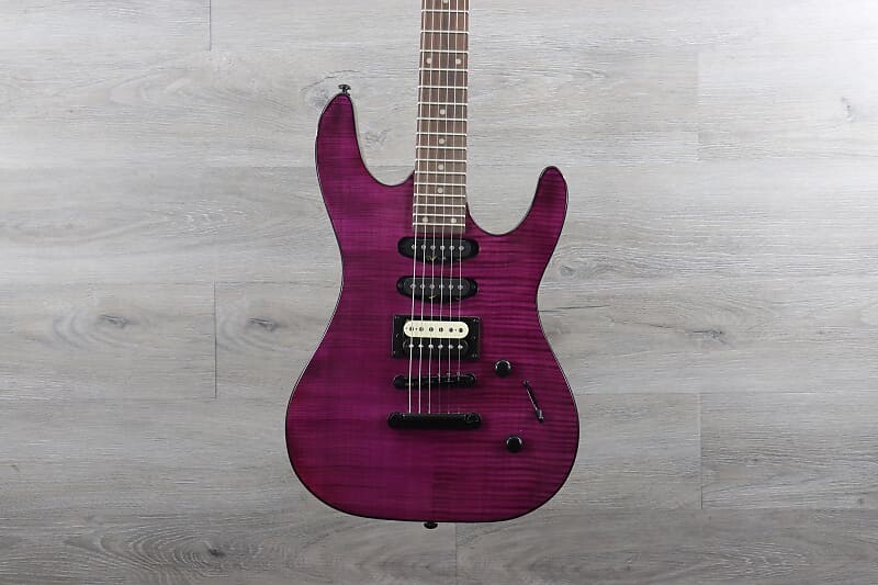

Электрогитара Kramer Striker Figured HSS Stoptail Transparent Purple