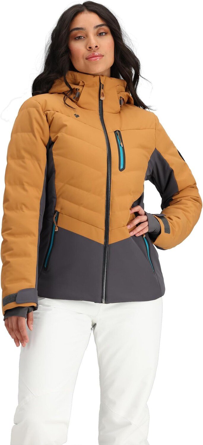 

Куртка Cosima Down Jacket Obermeyer, цвет Brown Sugar