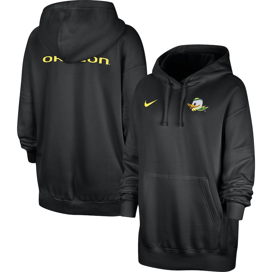 

Пуловер с капюшоном Nike Oregon Ducks, черный