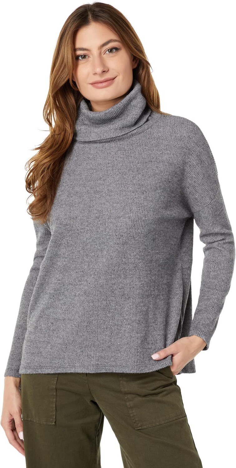 

Свитер Fuzzy Flecked Fleece Crown Neck Dylan by True Grit, черный