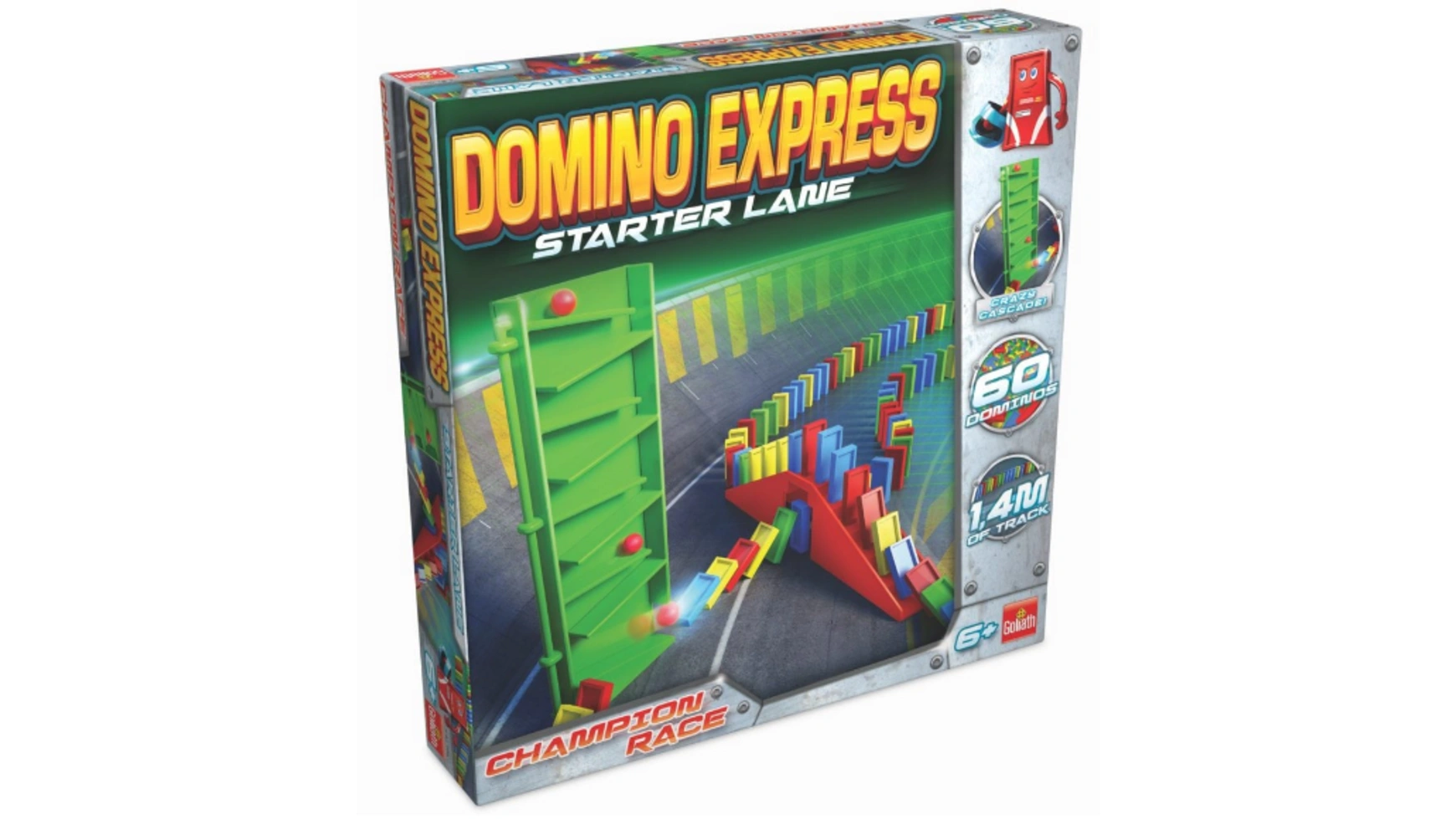 Goliath Toys Стартовый переулок Domino Express домино пластиковое в пластиковом футляре мое первое домино арт ин 0280