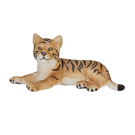 Anima Planet, Коллекционная фигурка, Лежащий молодой тигр Animal Planet уфтюжская роспись