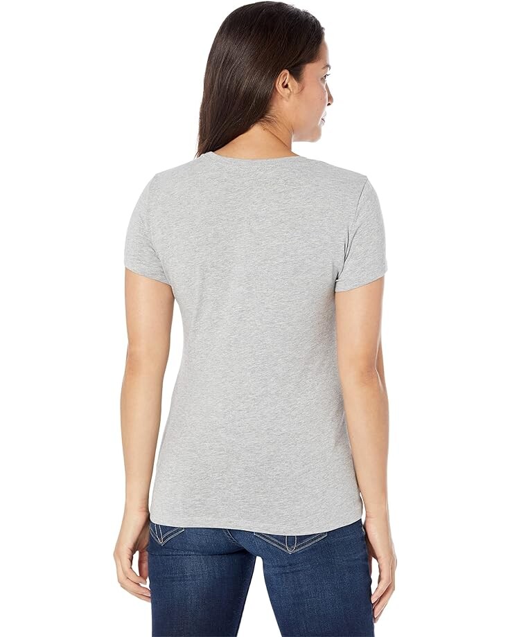 

Футболка U.S. POLO ASSN. Stretch Crew Neck Tee, цвет Light Grey Heather