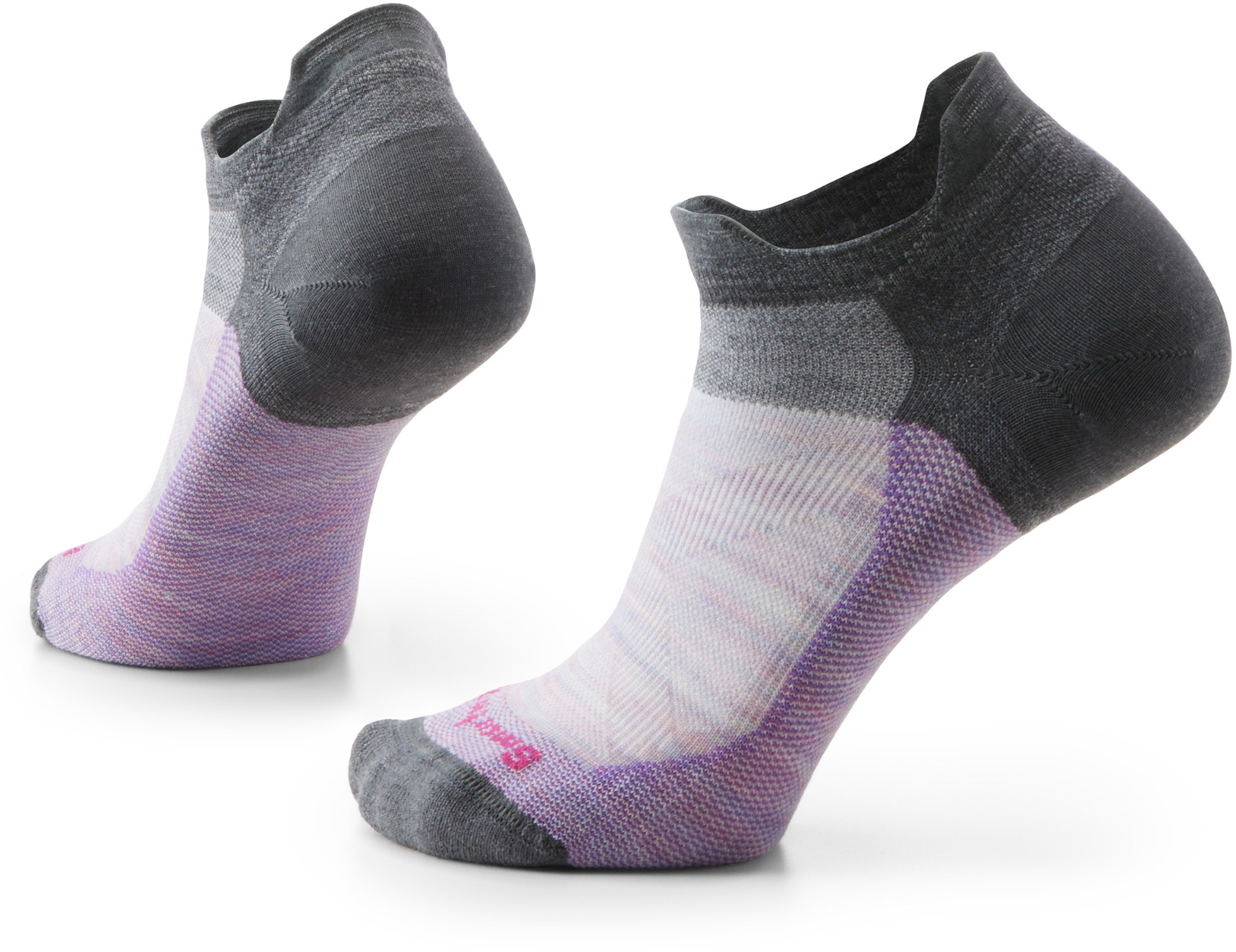 Носки до щиколотки Bike Zero Cushion — женские Smartwool, фиолетовый носки smartwool run zero cushion с низкой лодыжкой