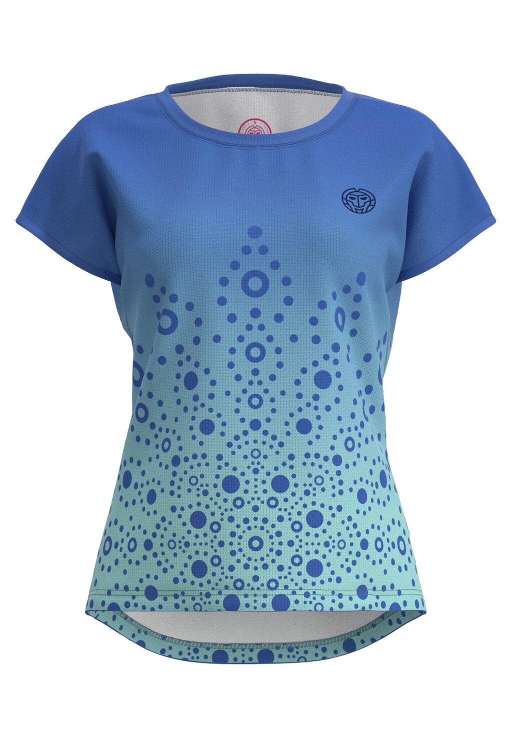 

Футболка с принтом PURE WILD CAPSLEEVE BIDI BADU, цвет blau tuerkis