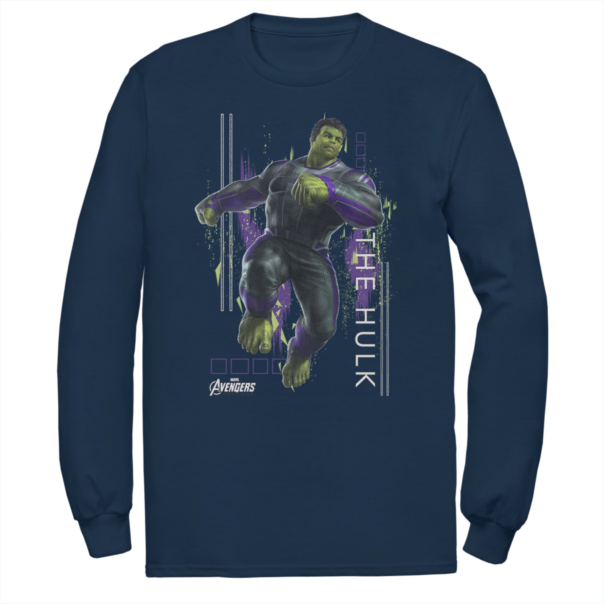 Мужская футболка с геометрическим рисунком «Marvel Avengers Endgame Hulk» Licensed Character мужская футболка marvel avengers endgame circle hulk licensed character