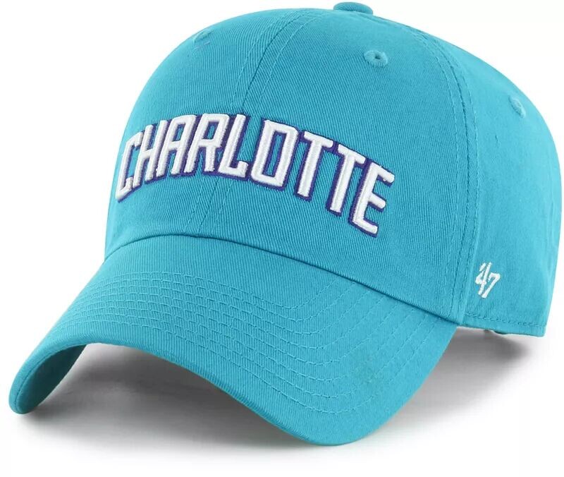 

Мужская регулируемая шляпа Charlotte Hornets 2047 с надписью Clean Up
