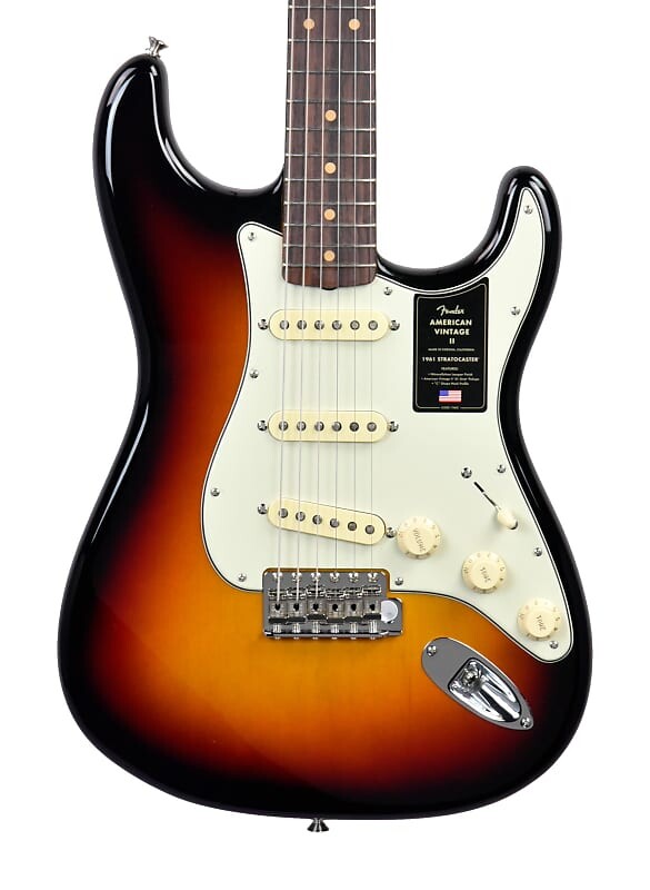 

Электрогитара Fender American Vintage II 1961 Stratocaster in 3-Color Sunburst