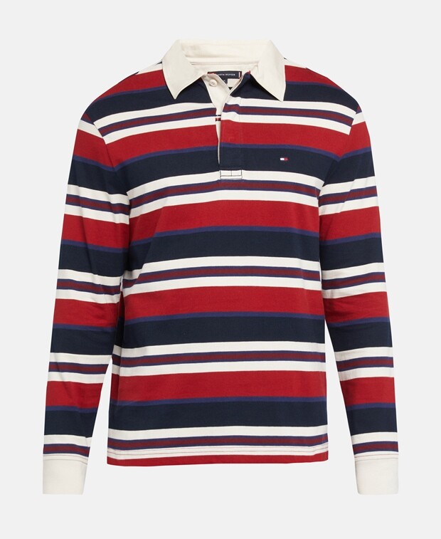 

Рубашка-поло с длинными рукавами Tommy Hilfiger, красный