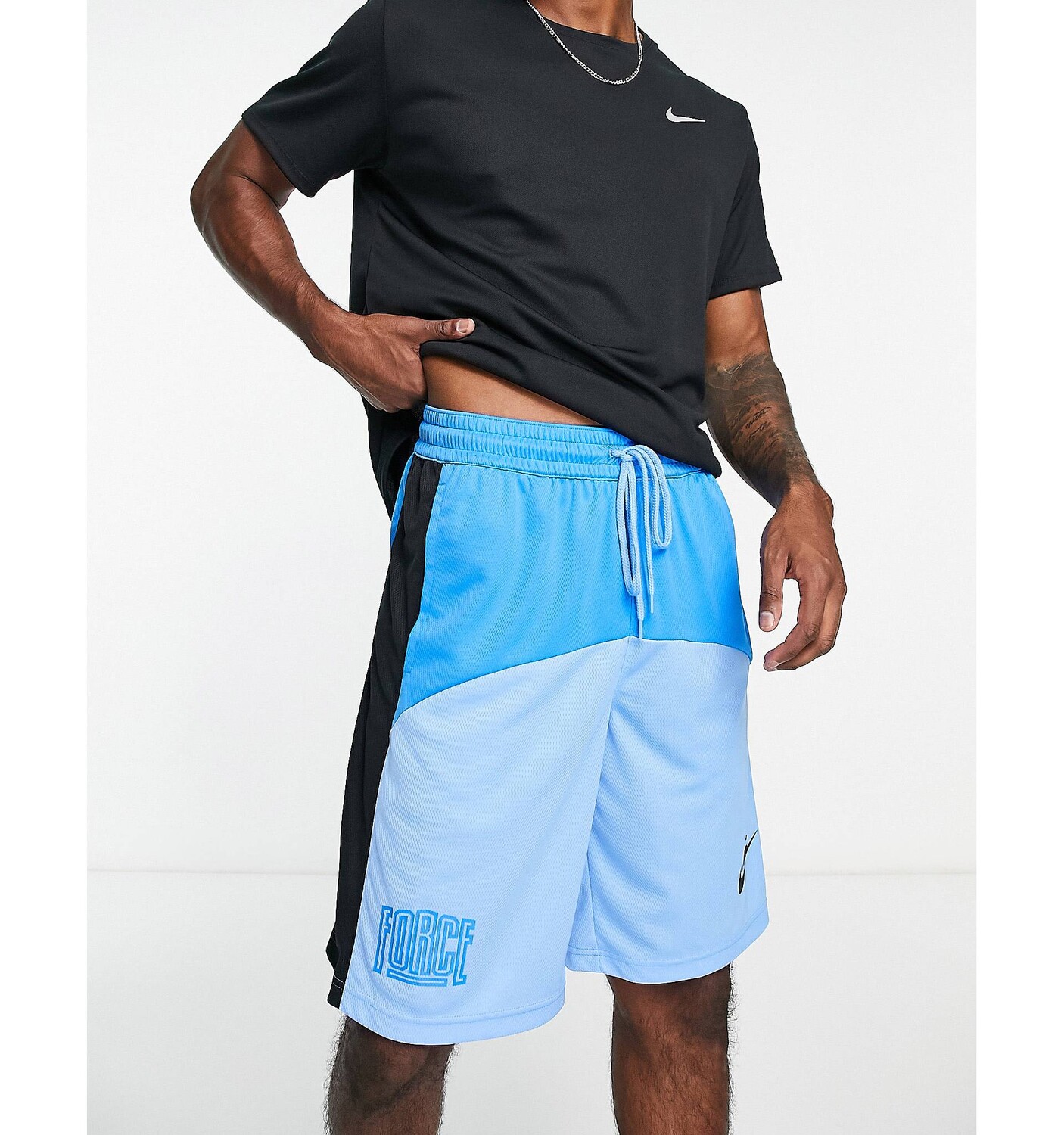 

Синие шорты с логотипом Nike Basketball 11 дюймов