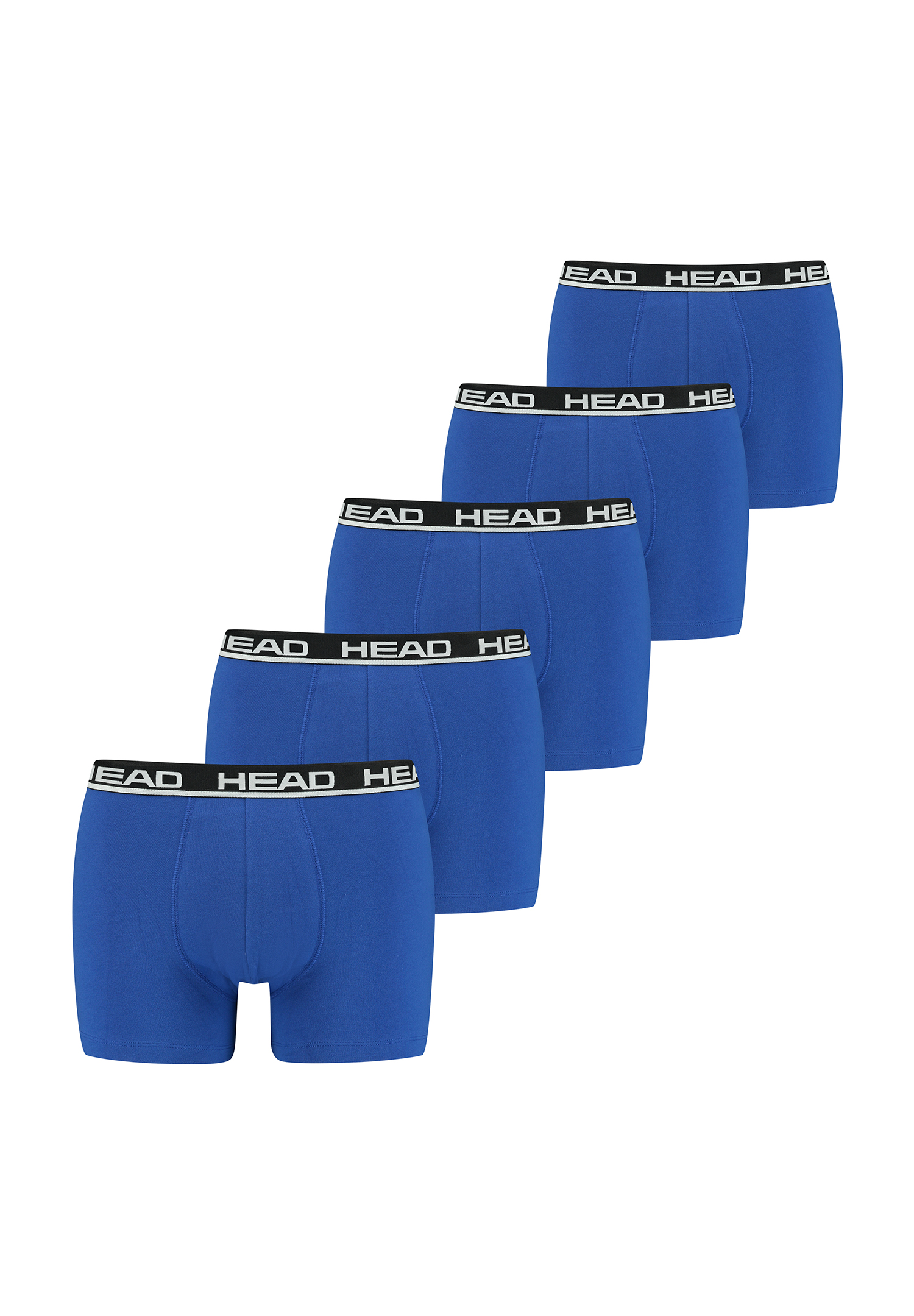 Боксеры HEAD Boxershorts 5 шт, цвет 006 - Blue / Black