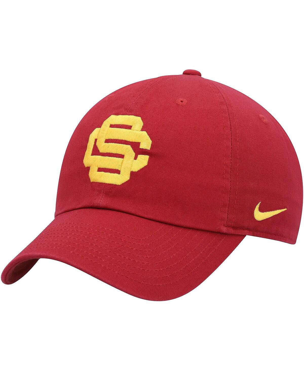 

Мужская регулируемая кепка с логотипом Cardinal USC Trojans Heritage86 Nike