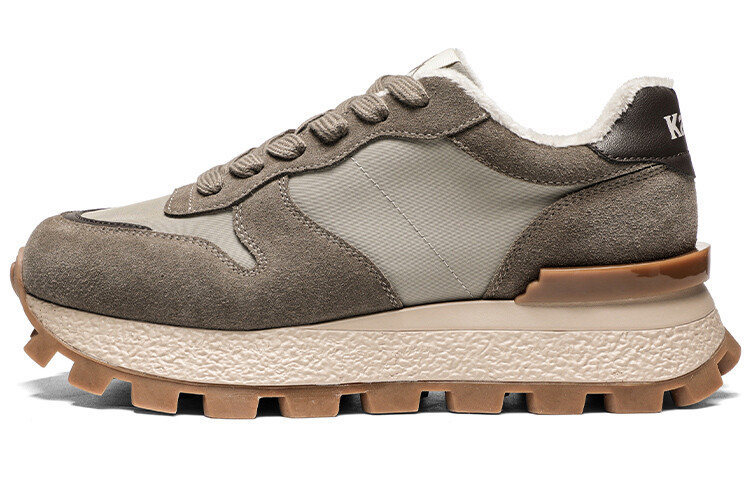 

Кроссовки Kappa Chunky Sneakers Women's Low-top Gray, хаки