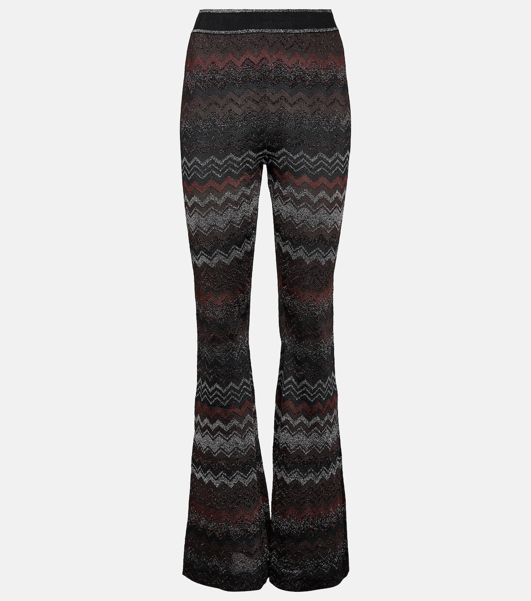 

Расклешенные брюки с высокой посадкой Missoni, черный