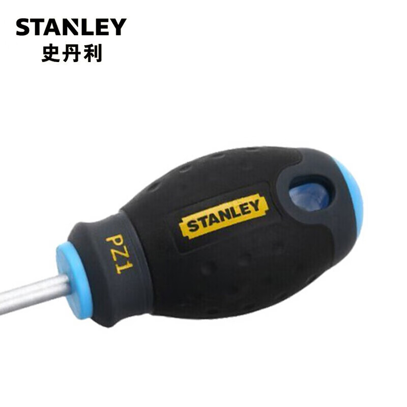 STANLEY Отвертка Stanley рисовидная с трехцветной ручкой PZ1x30мм 65-408-14 1 комплект (всего 5 шт.)