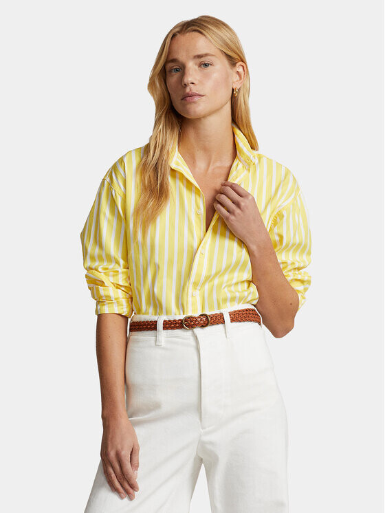

Рубашка стандартного кроя Polo Ralph Lauren, желтый