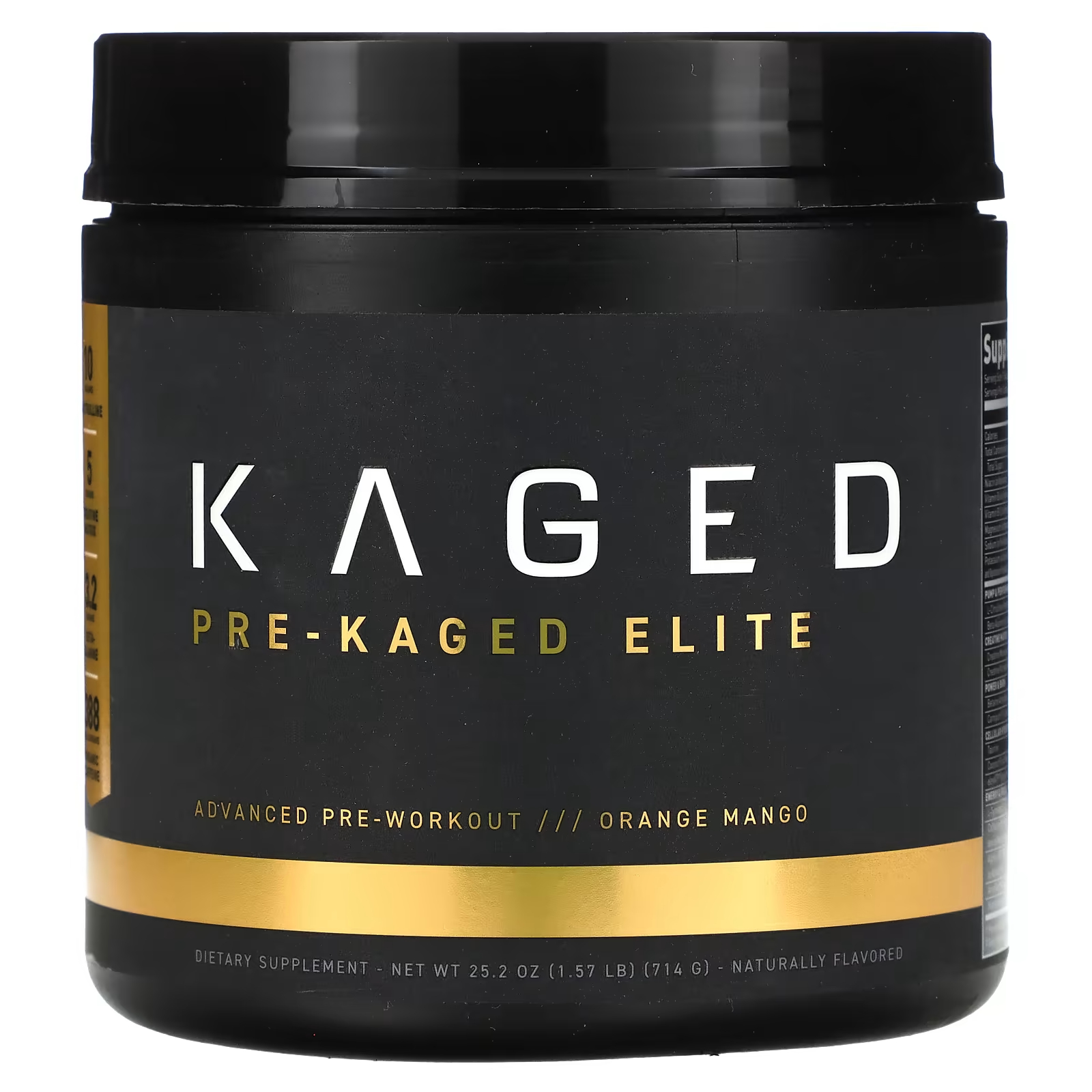 Пищевая добавка Kaged Pre-Kaged Elite, оранжевый манго kaged pre kaged elite перед тренировкой со вкусом винограда gracier 698 г 1 54 фунта