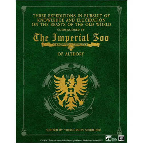 

Настольная игра The Imperial Zoo Collectors Edition: Warhammer Fantasy Roleplay (Wfrp4) Games Workshop